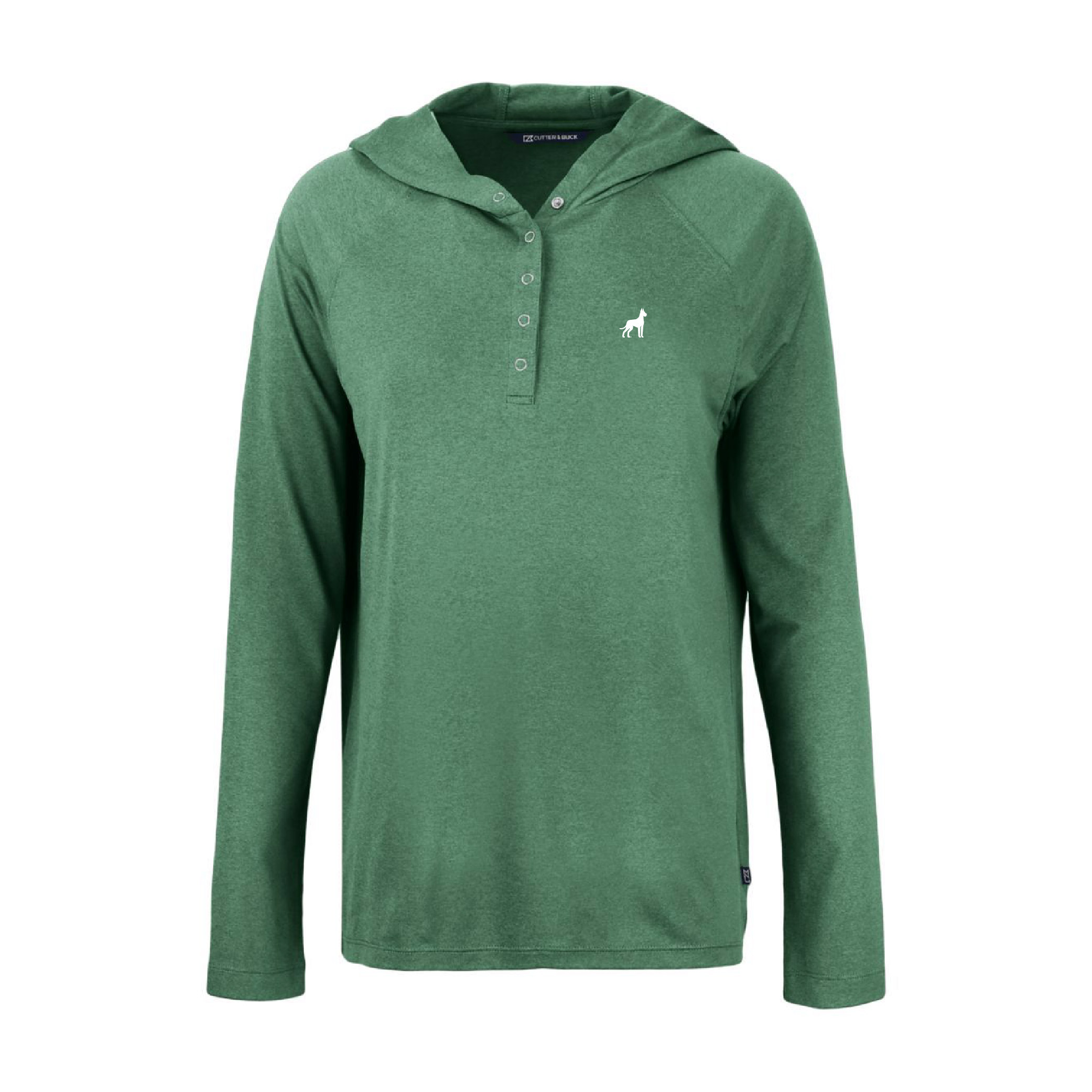 Cutter & Buck Coastline Epic Comfort Recycled Women's Hooded Shirt